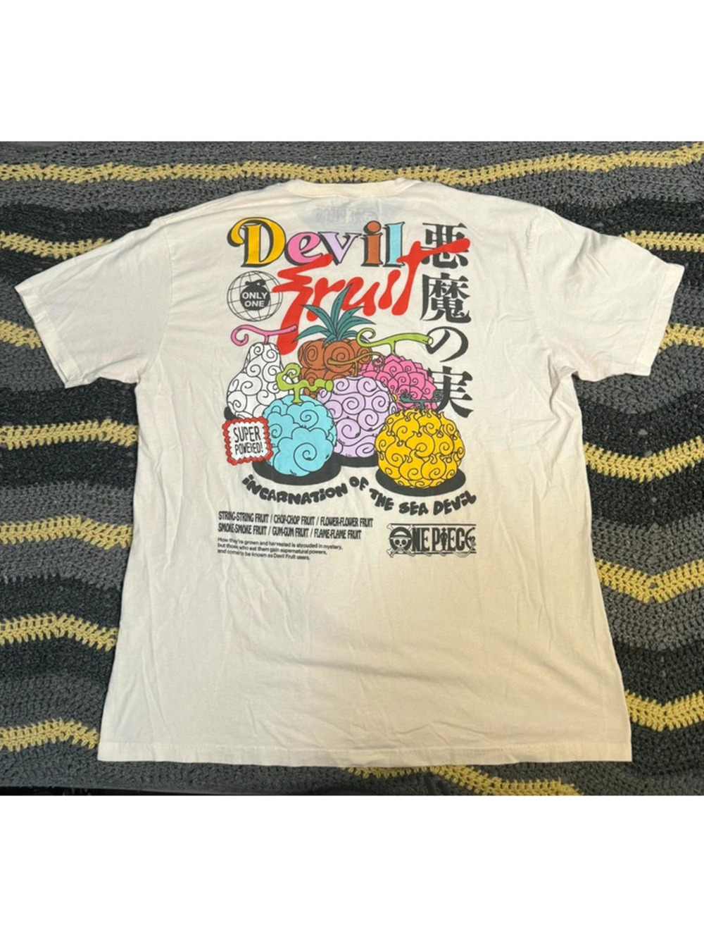 BoxLunch One Piece "Devil Fruit" Graphic T-Shirt - 2X